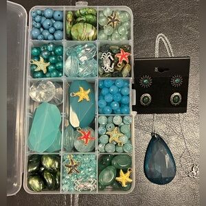 Craft Beads, AQUA MAN - NO WATER, Jewelry Supplies, loose bulk beads